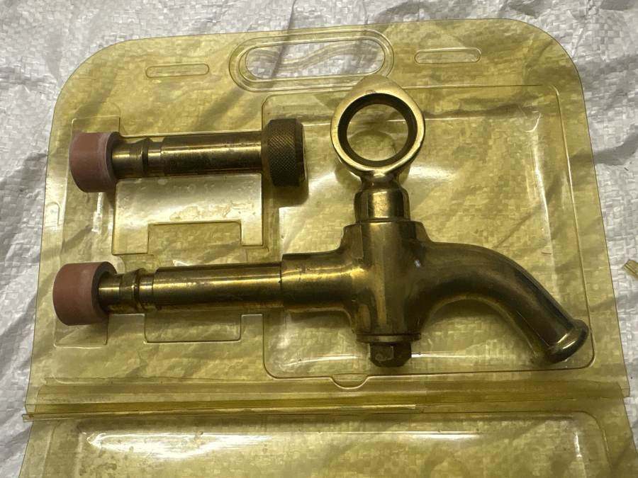 Zapfhahn Schankhahn Bierfass Hahn Messing Bierhahn