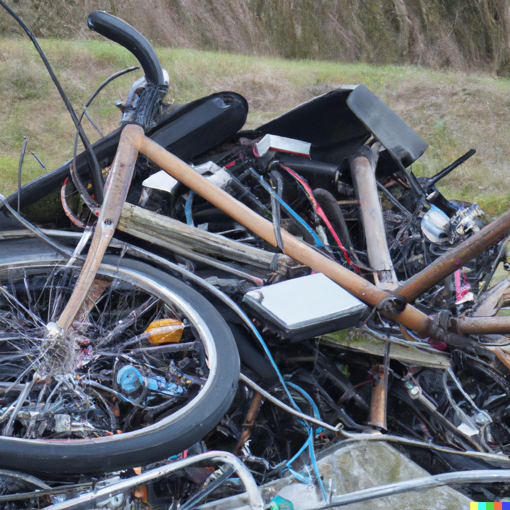 Schönes Fahrrad für den Behinderten Tim S.