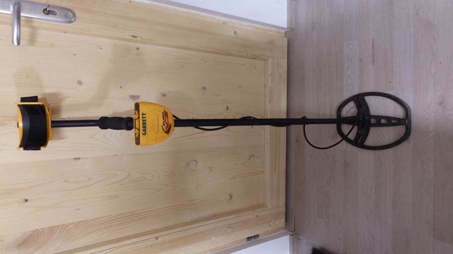 Garrett Euro ACE Metalldetektor mit Spule, gebraucht, funktional