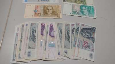 Deutsche Mark Sammlung 1010 DM Geldscheine BRD alt Konvolut