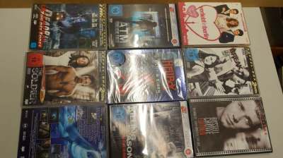 9 x  DVD Sammlung Thriller 9 Filme teilweise neu OVP