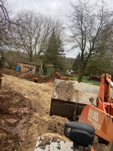 Minibagger mieten Bamberg und Umgebung (nur mit Fahrer)