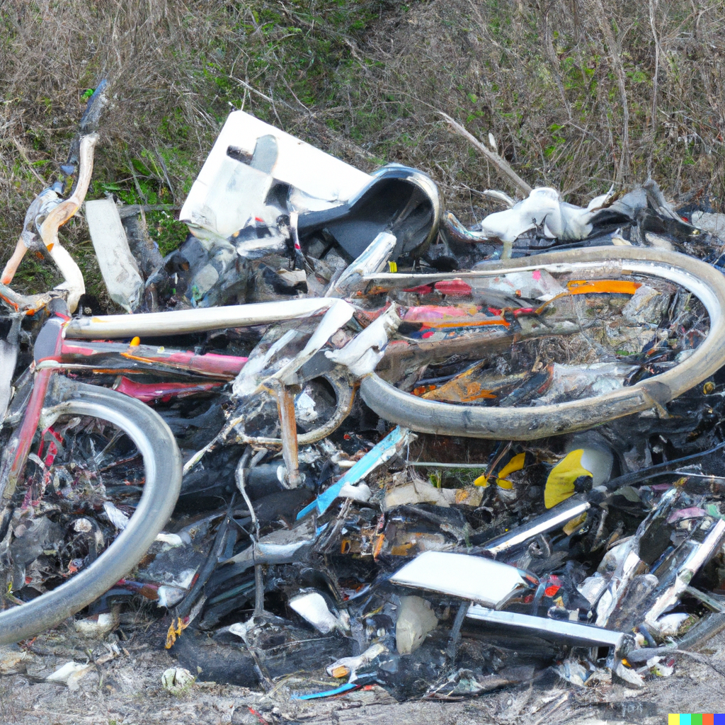 Schönes Fahrrad für den Behinderten Tim S.