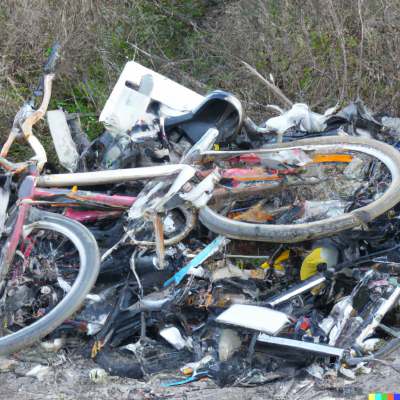 Schönes Fahrrad für den Behinderten Tim S.