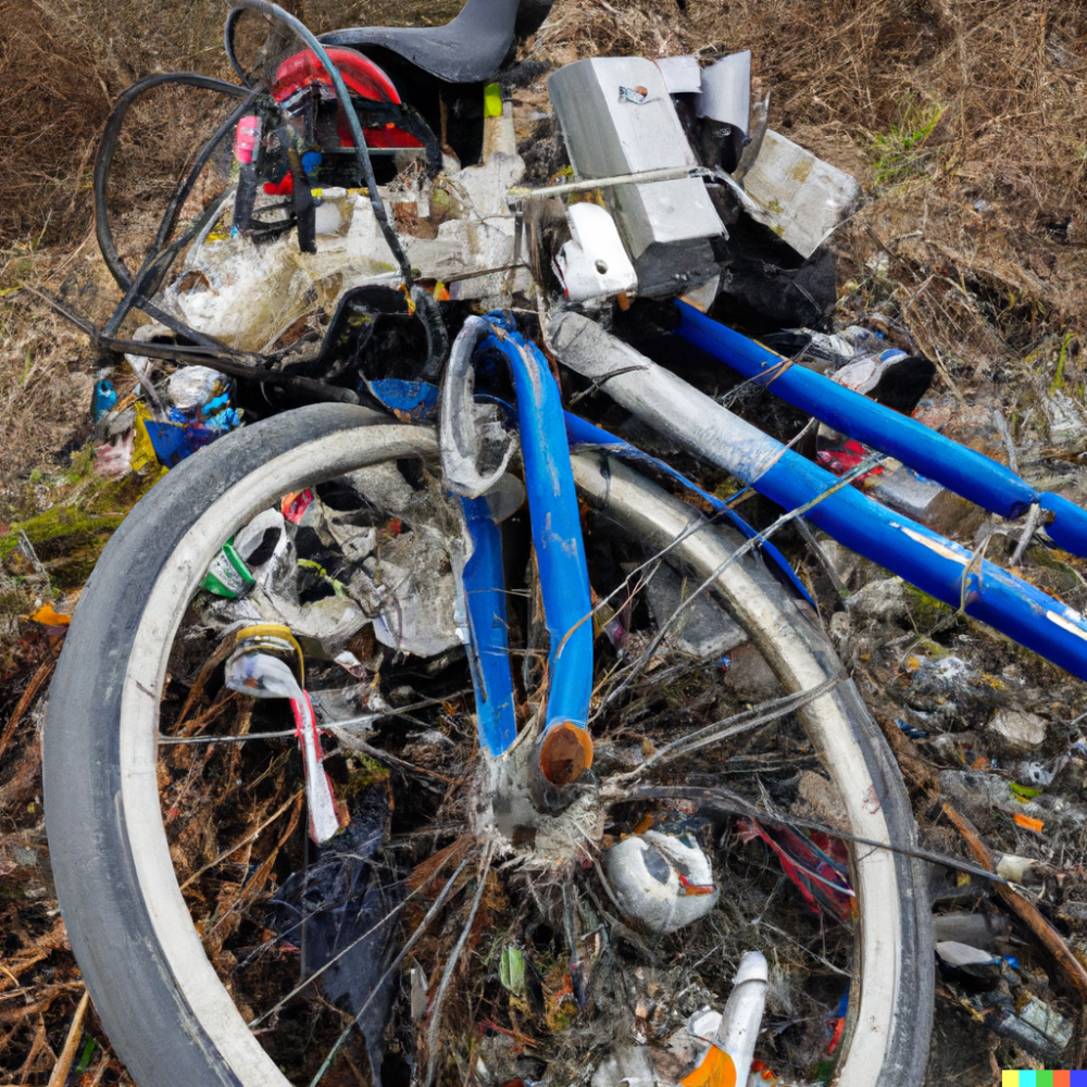 Schönes Fahrrad für den Behinderten Tim S.