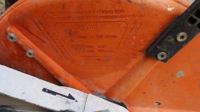 2x Stihl TS 760 AV Trennschleifer + Führungswagen Bastler