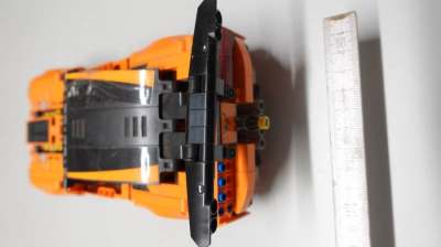 LEGO Technic Corvette ZR1 orange Sportwagen Modell komplett