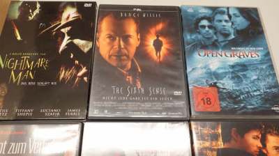 9x DVD Filme Sammlung teilweise neu OVP