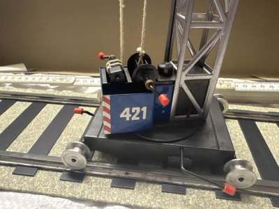 Baukran 421 Blechspielzeug