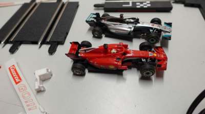 Carrera GO!!! Formel Rennbahn Set mit 2 Autos & Zubehör ungeprüft