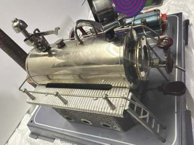 Wilesco Dampfmaschine D20 mit Zubehör