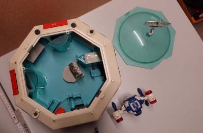 Playmobil Raumstation Vintage 1980er mit Zubehör