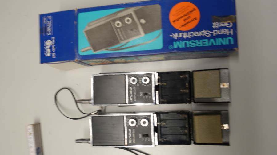 Universum CB Handsprechfunk Set Vintage mit Box Zubehör