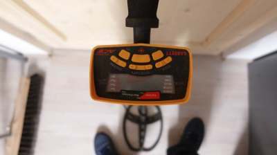 Garrett Euro ACE Metalldetektor mit Spule, gebraucht, funktional