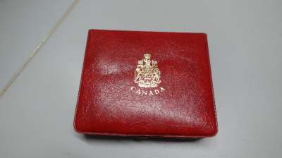 Kanada Münzsatz 1972 Royal Canadian Mint Set im Etui komplett