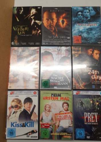 9x DVD Filme Sammlung teilweise neu OVP