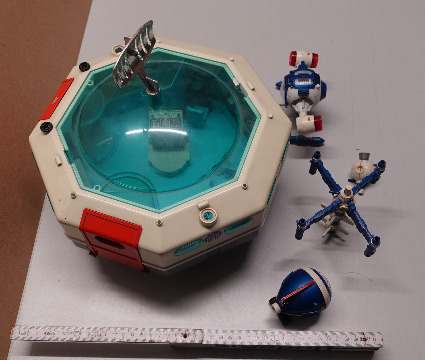 Playmobil Raumstation Vintage 1980er mit Zubehör